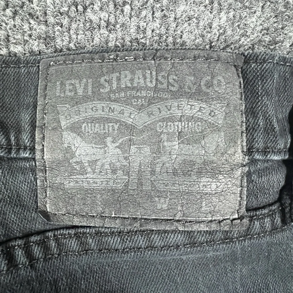 Levi's 511 Slim Fit Jeans Men's‎ W32 L31 Black Stretch Denim Mexico Read